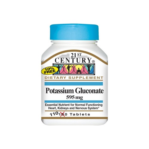 21st Century Potassium Gluconate Tablets